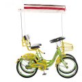 2019 new four seaters sightseeing bike/high quality four person bike/tandem bike for a family